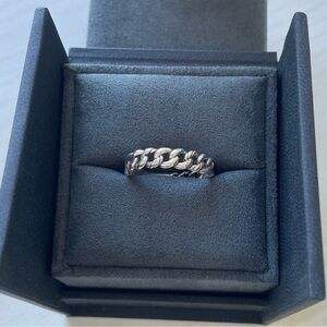 David Yurman Belmont Curb Link Band Ring